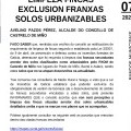 Exclusin franjas suelos urbanizables